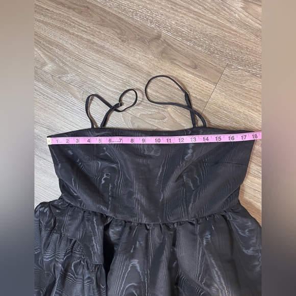 KATE SPADE NY x TARGET Tiered Ruffle Midi Tank Dress Black Size Medium - Picture 8 of 15